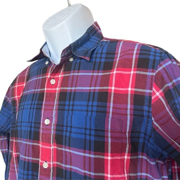 Mens American Eagle Prep Fit Plaid Button Down Casual Shirt - Sz S - Picture 2 of 2